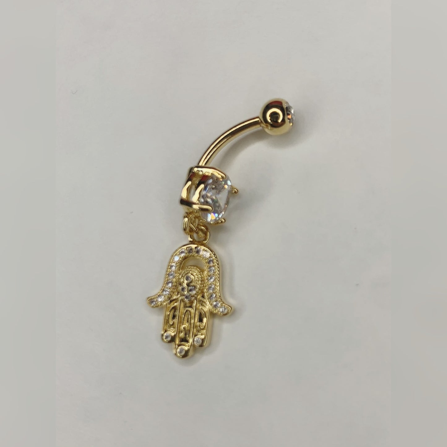 “Hamsa” Belly Ring