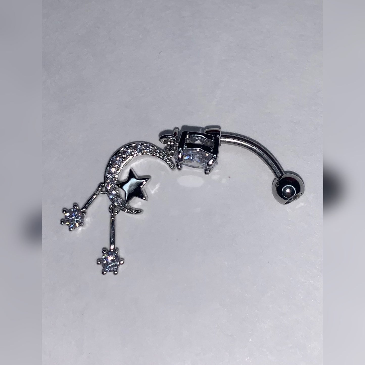 “Star & Crescent” Belly Ring