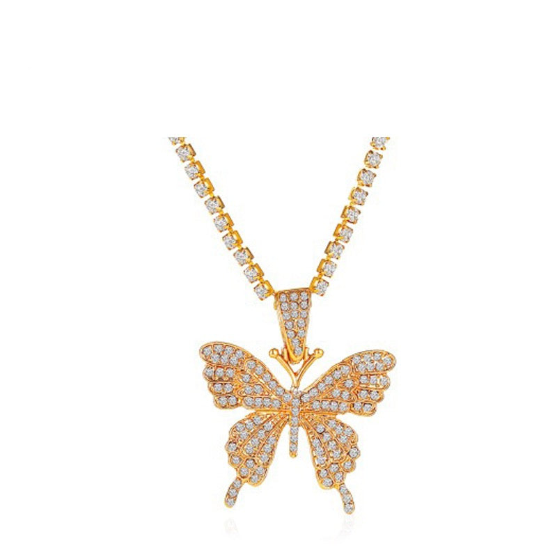 Butterfly Tennis Necklace